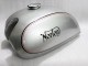 NORTON COMMANDO INTERSTATE 750 850 MKII STEEL GAS FUEL PETROL TANK SILVER PAINTED REPRODUCTION
